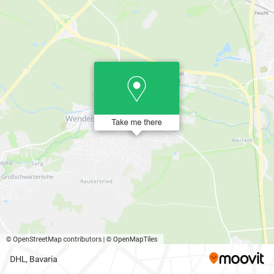 Карта DHL
