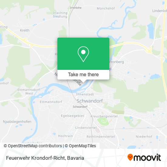Feuerwehr Krondorf-Richt map