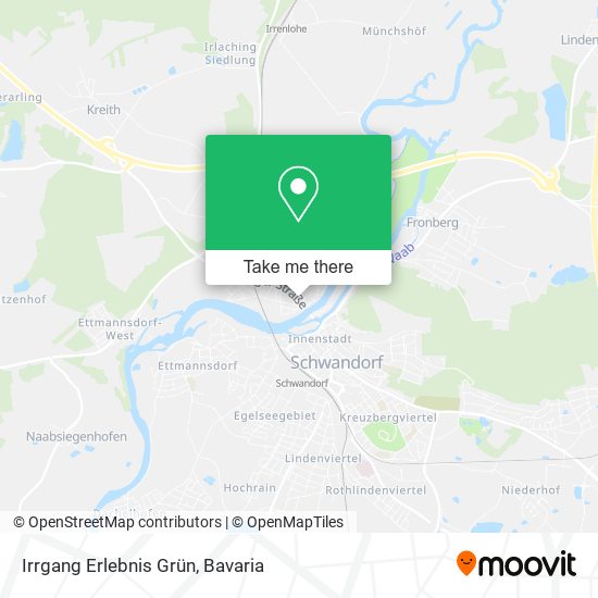 Irrgang Erlebnis Grün map