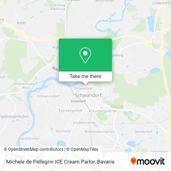 Michele de Pellegrin ICE Cream Parlor map