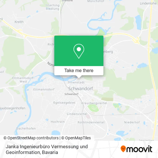Карта Janka Ingenieurbüro Vermessung und Geoinformation