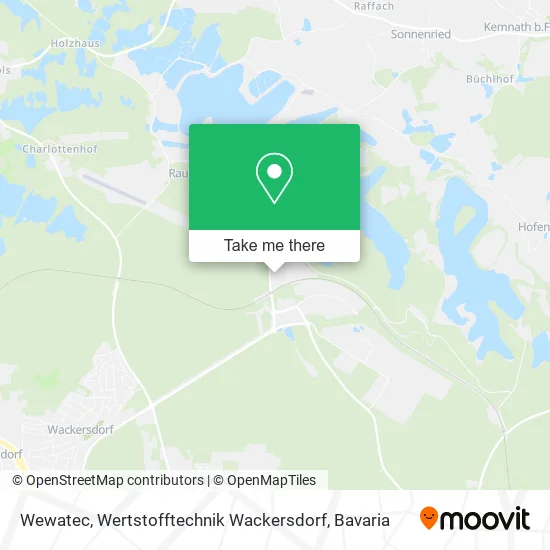 Карта Wewatec, Wertstofftechnik Wackersdorf