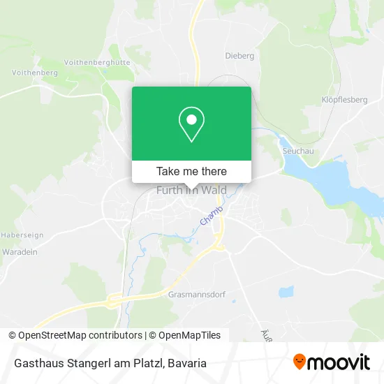 Карта Gasthaus Stangerl am Platzl