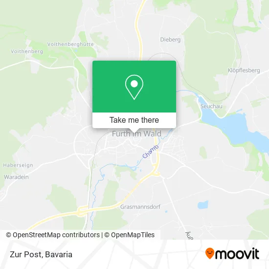 Карта Zur Post