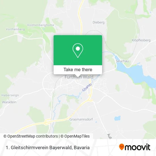 Карта 1. Gleitschirmverein Bayerwald