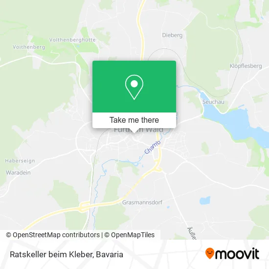 Карта Ratskeller beim Kleber