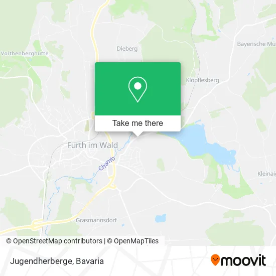 Карта Jugendherberge