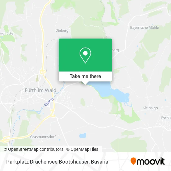 Карта Parkplatz Drachensee Bootshäuser