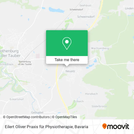 Карта Eilert Oliver Praxis für Physiotherapie