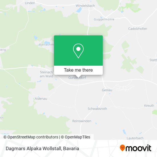 Dagmars Alpaka Wollstall map