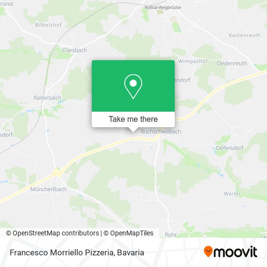 Francesco Morriello Pizzeria map