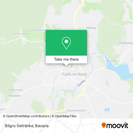 Карта Bilgro Getränke