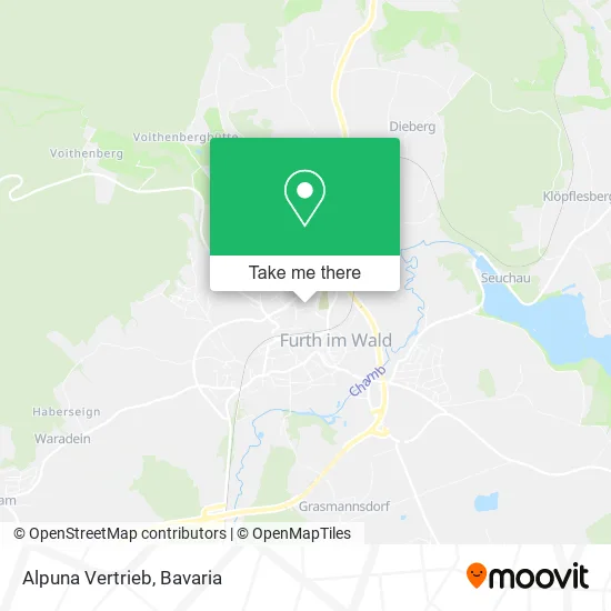 Карта Alpuna Vertrieb
