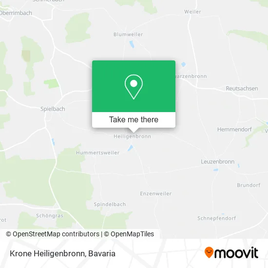 Карта Krone Heiligenbronn