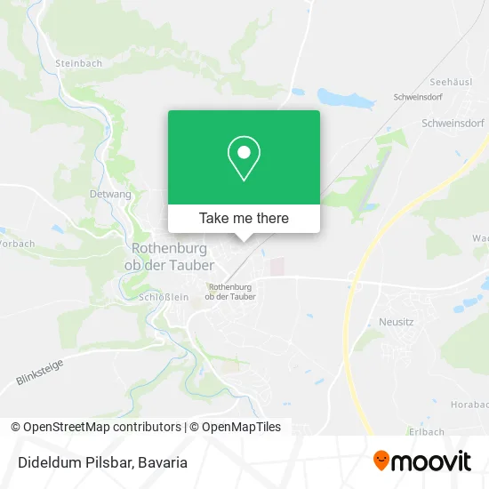 Карта Dideldum Pilsbar