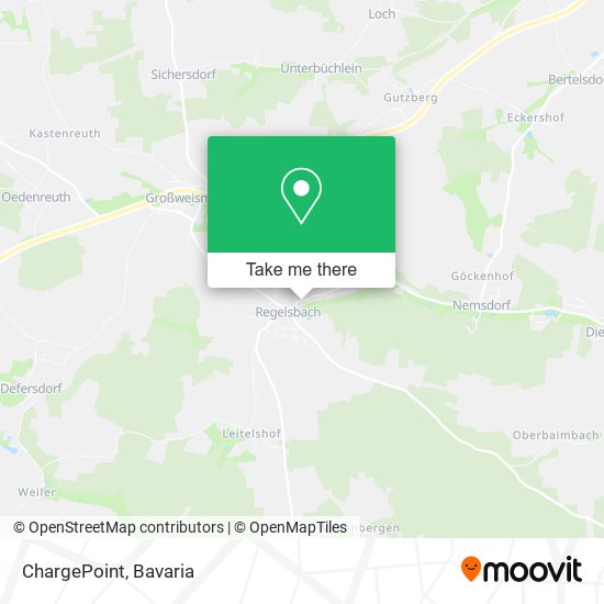 ChargePoint map