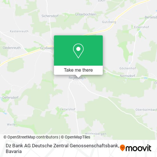 Dz Bank AG Deutsche Zentral Genossenschaftsbank map