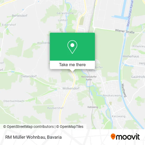 Карта RM Müller Wohnbau