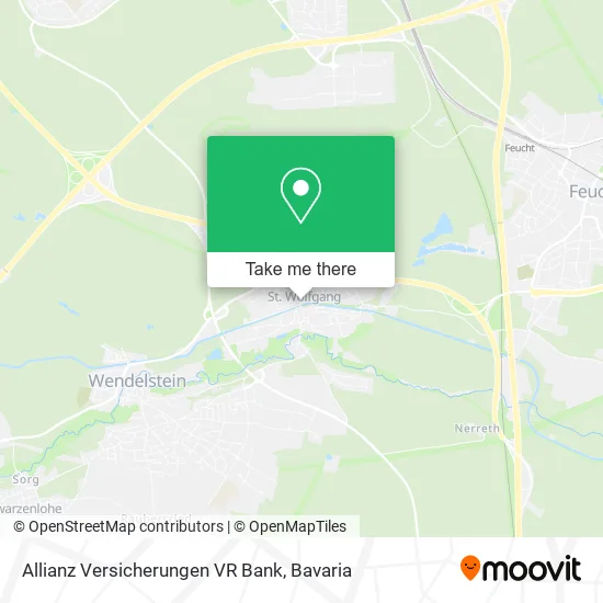 Карта Allianz Versicherungen VR Bank