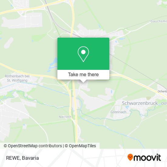 REWE map