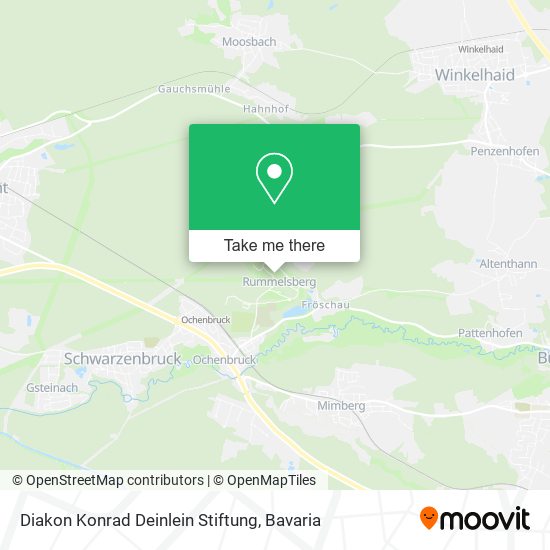 Diakon Konrad Deinlein Stiftung map