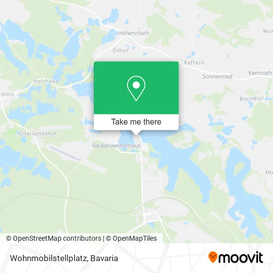 Карта Wohnmobilstellplatz