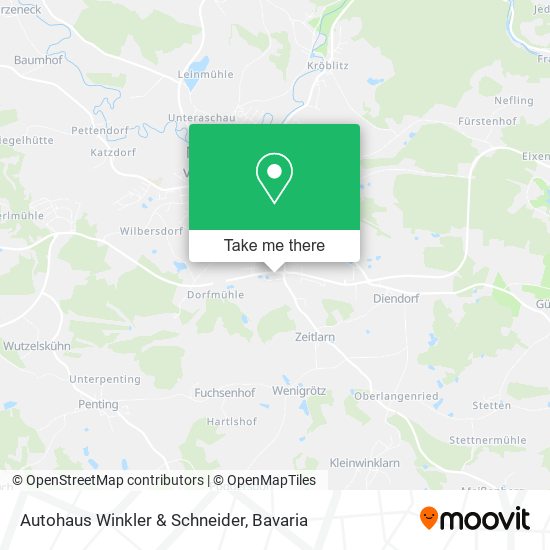 Autohaus Winkler & Schneider map