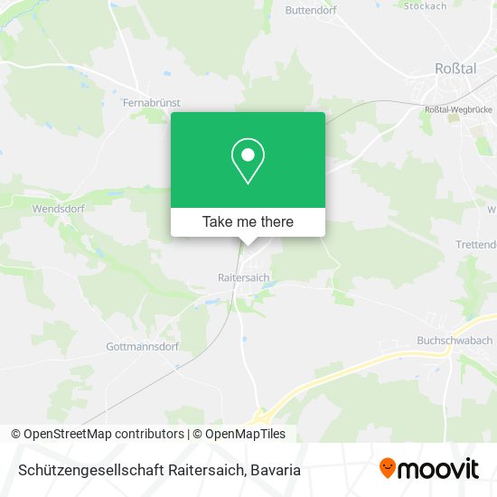 Schützengesellschaft Raitersaich map