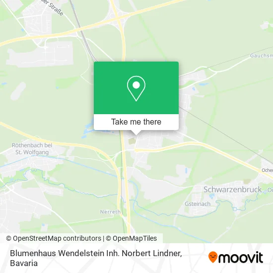 Карта Blumenhaus Wendelstein Inh. Norbert Lindner