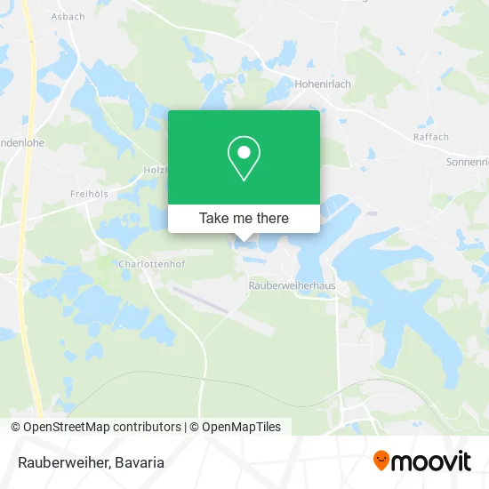Карта Rauberweiher