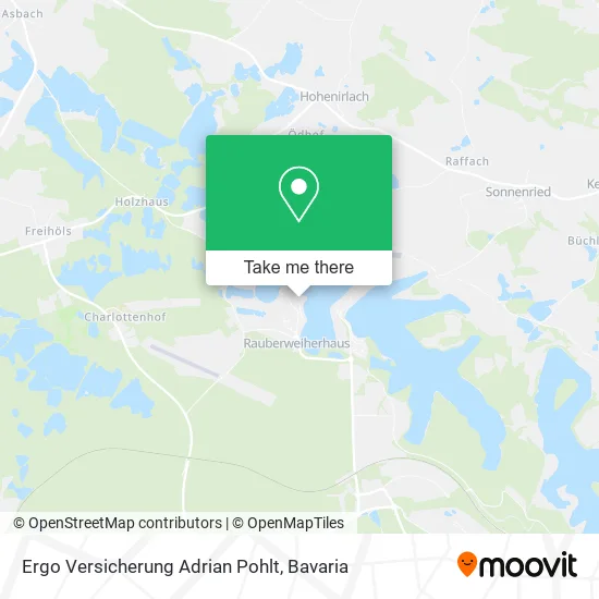 Карта Ergo Versicherung Adrian Pohlt