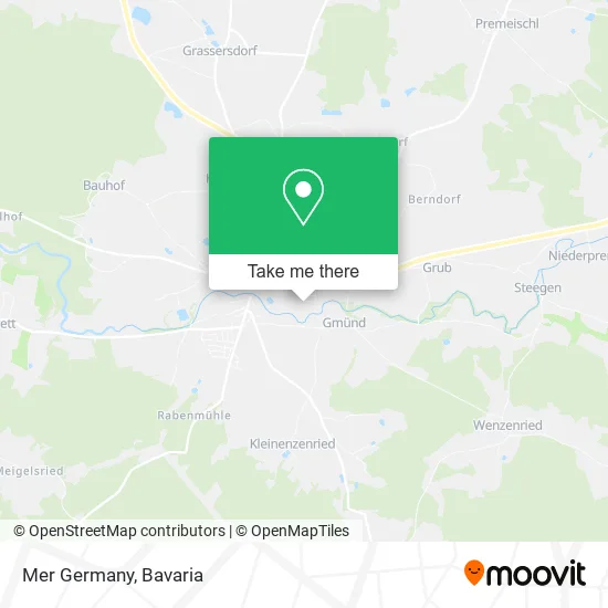 Карта Mer Germany