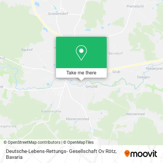 Карта Deutsche-Lebens-Rettungs- Gesellschaft Ov Rötz