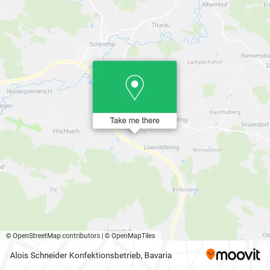 Карта Alois Schneider Konfektionsbetrieb