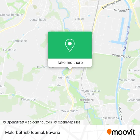 Карта Malerbetrieb Idemal
