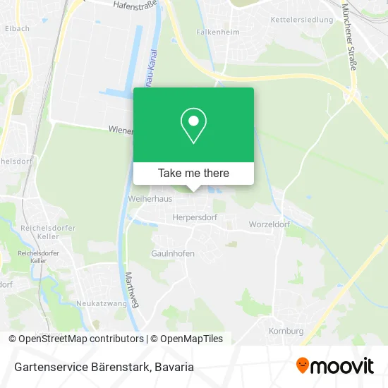 Карта Gartenservice Bärenstark