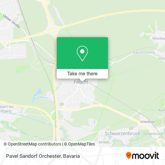 Pavel Sandorf Orchester map