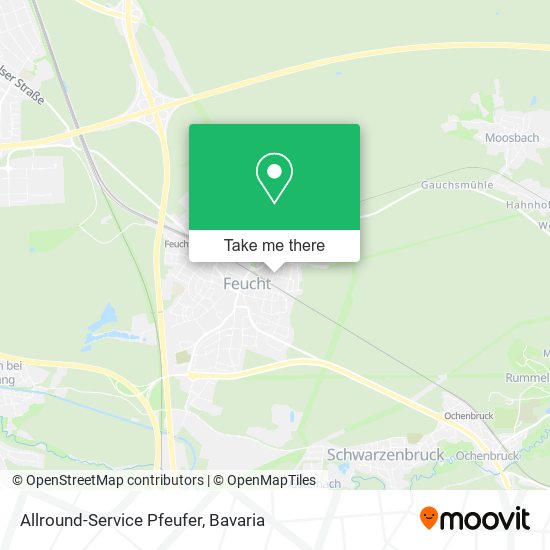 Allround-Service Pfeufer map