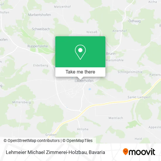 Карта Lehmeier Michael Zimmerei-Holzbau