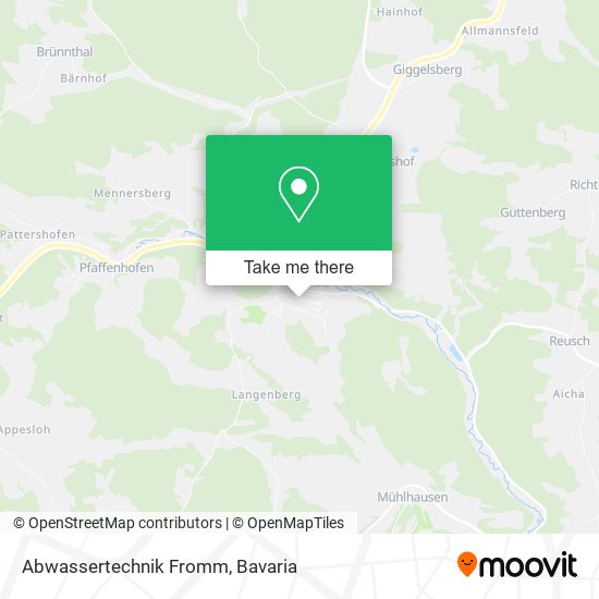 Abwassertechnik Fromm map