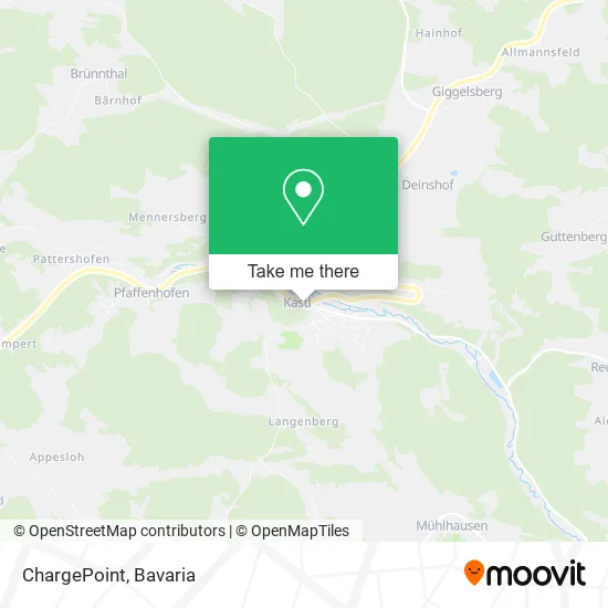 Карта ChargePoint