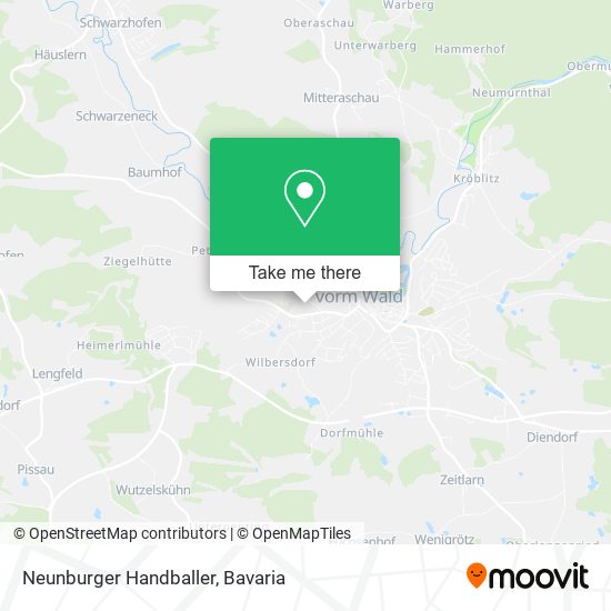 Neunburger Handballer map