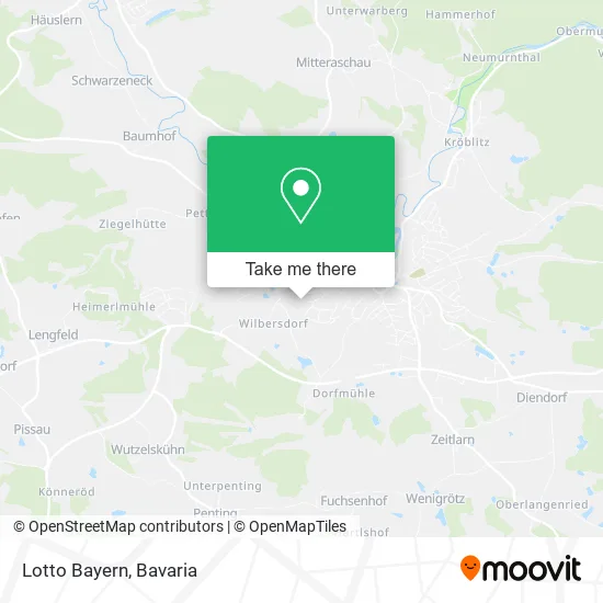 Карта Lotto Bayern