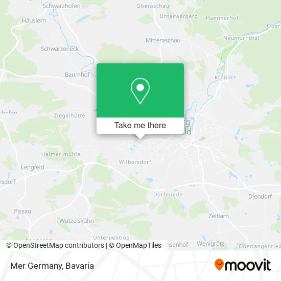 Карта Mer Germany