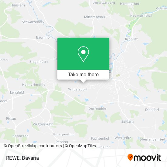 REWE map