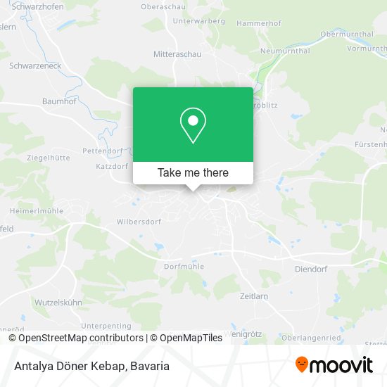 Antalya Döner Kebap map