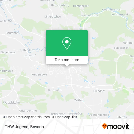 THW Jugend map