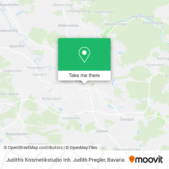 Карта Judith's Kosmetikstudio Inh. Judith Pregler