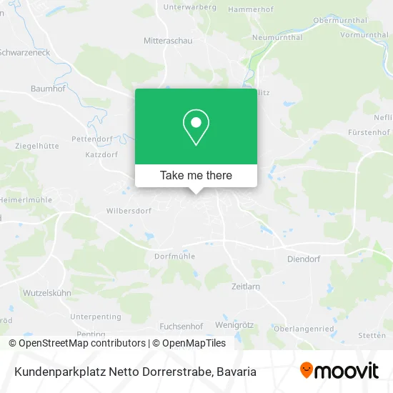 Карта Kundenparkplatz Netto Dorrerstrabe