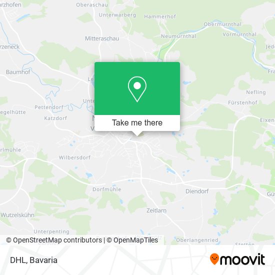 Карта DHL